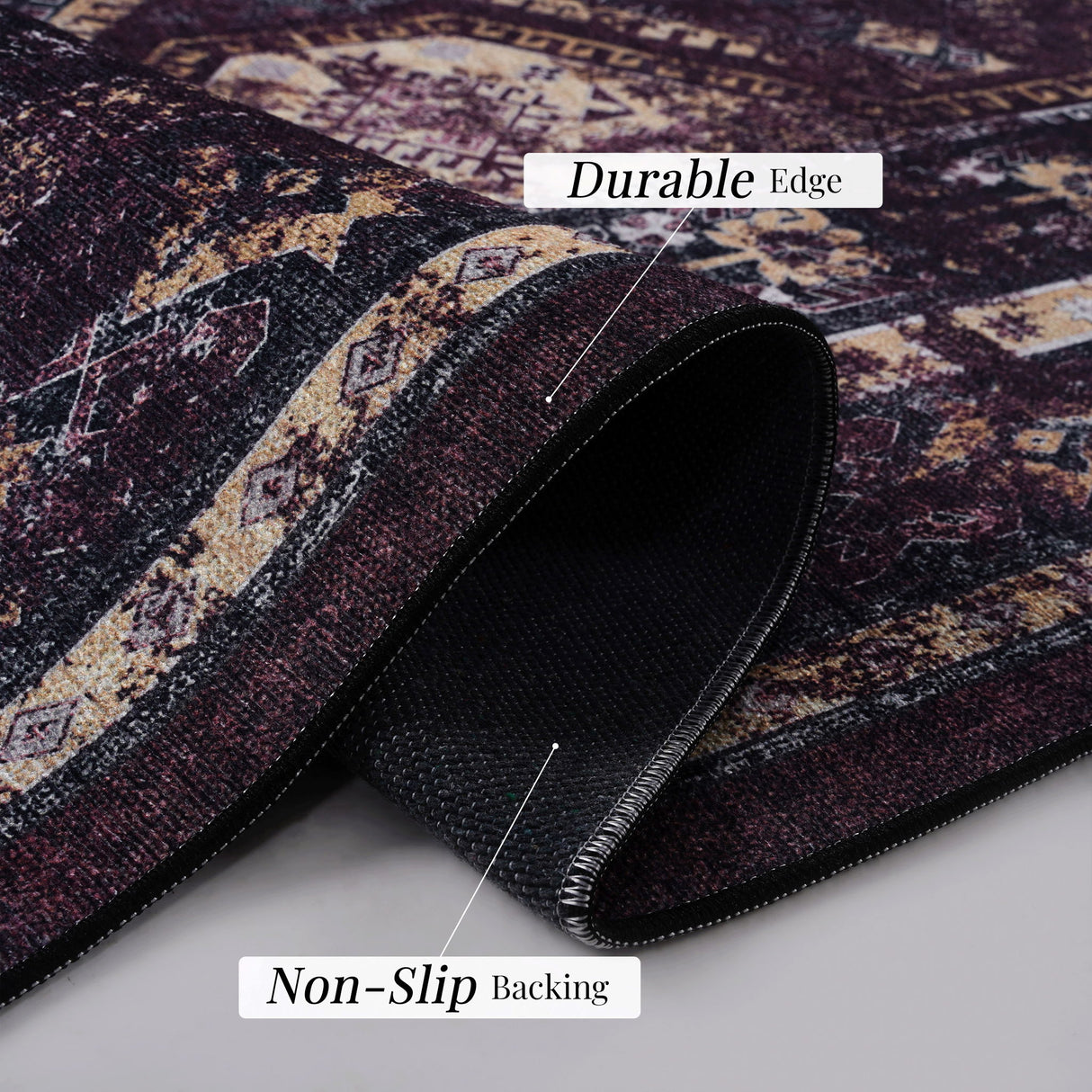 Maval - Washable Runner Rug