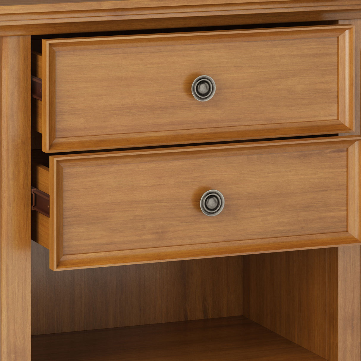 Amherst - Bedside Table, Handcrafted by Simpli-Home | Bel Furniture