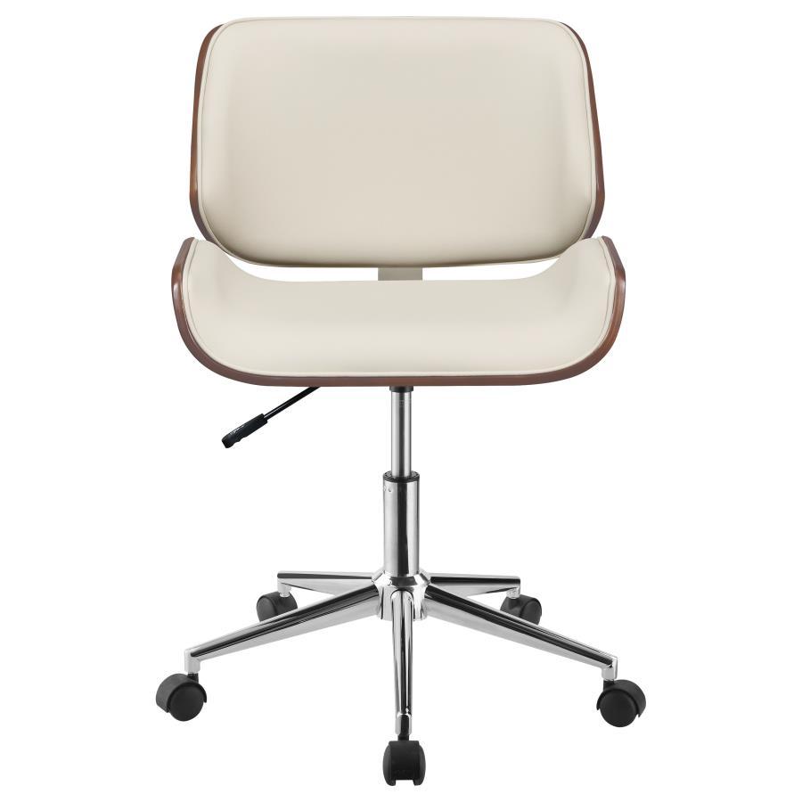 Addington - Upholstered Adjustable Office Desk Chair by CoasterEveryday | Bel Furniture