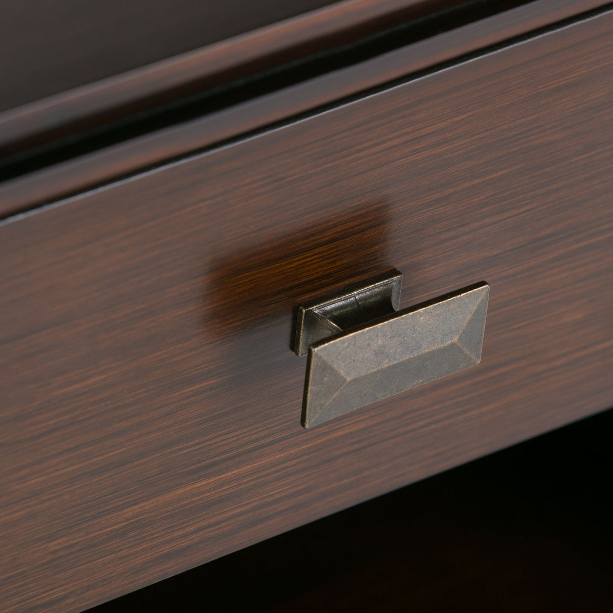 Artisan - Handcrafted Bedside Table by Simpli-Home | Bel Furniture