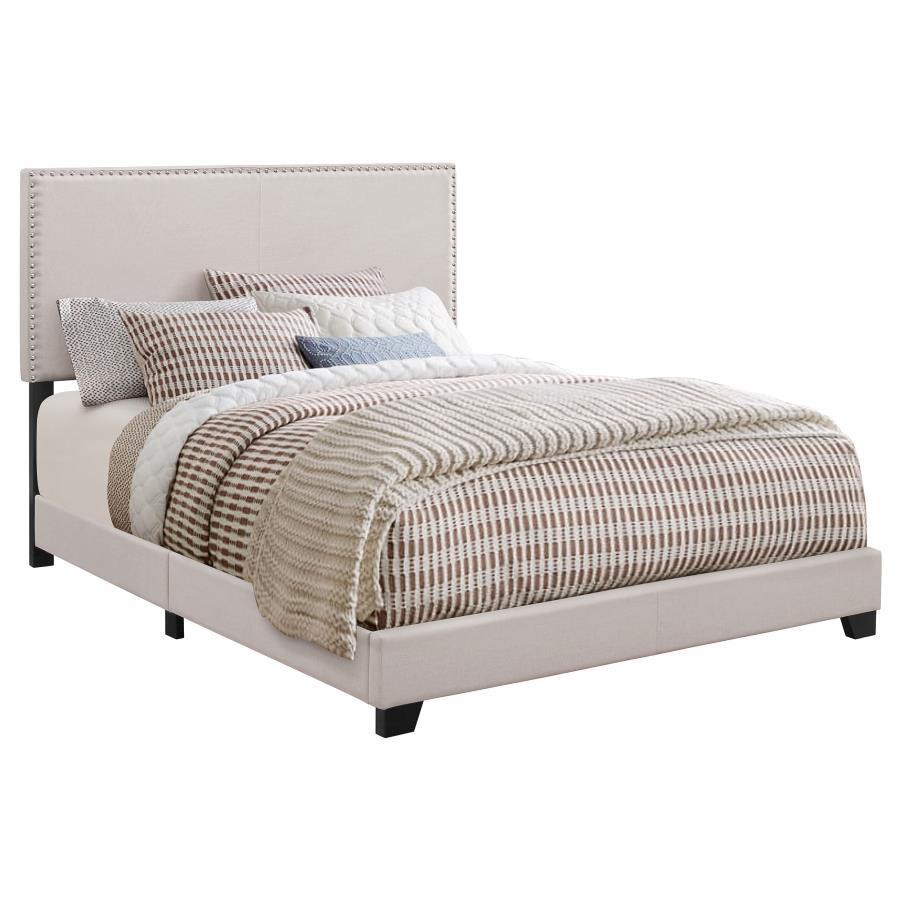 Boyd - Upholstered Panel Bed by CoasterEveryday | Bel Furniture