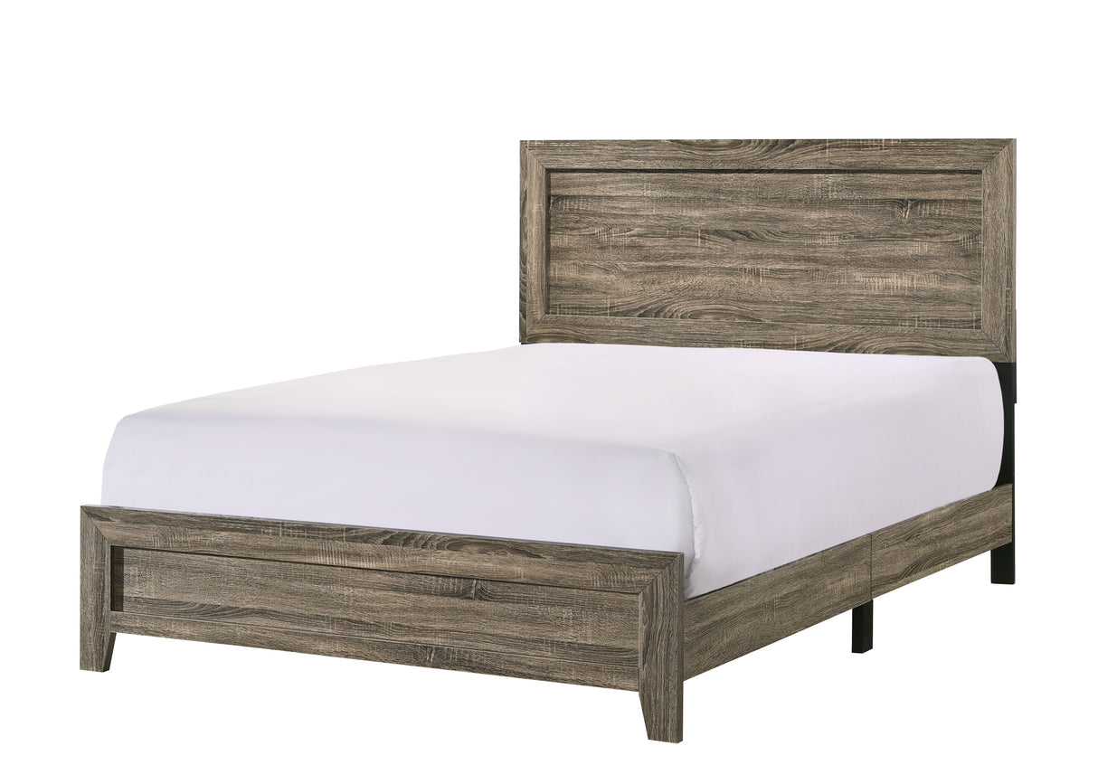 Millie - Bed In One Box Light Brown Queen by Crown Mark | Bel Furniture