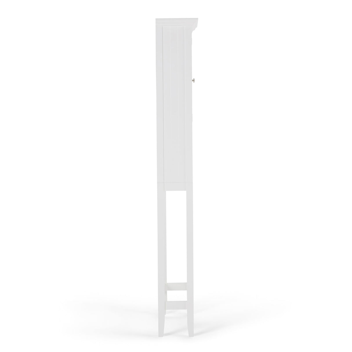 Acadian - Space Saver Cabinet - Pure White by Simpli-Home | Bel Furniture