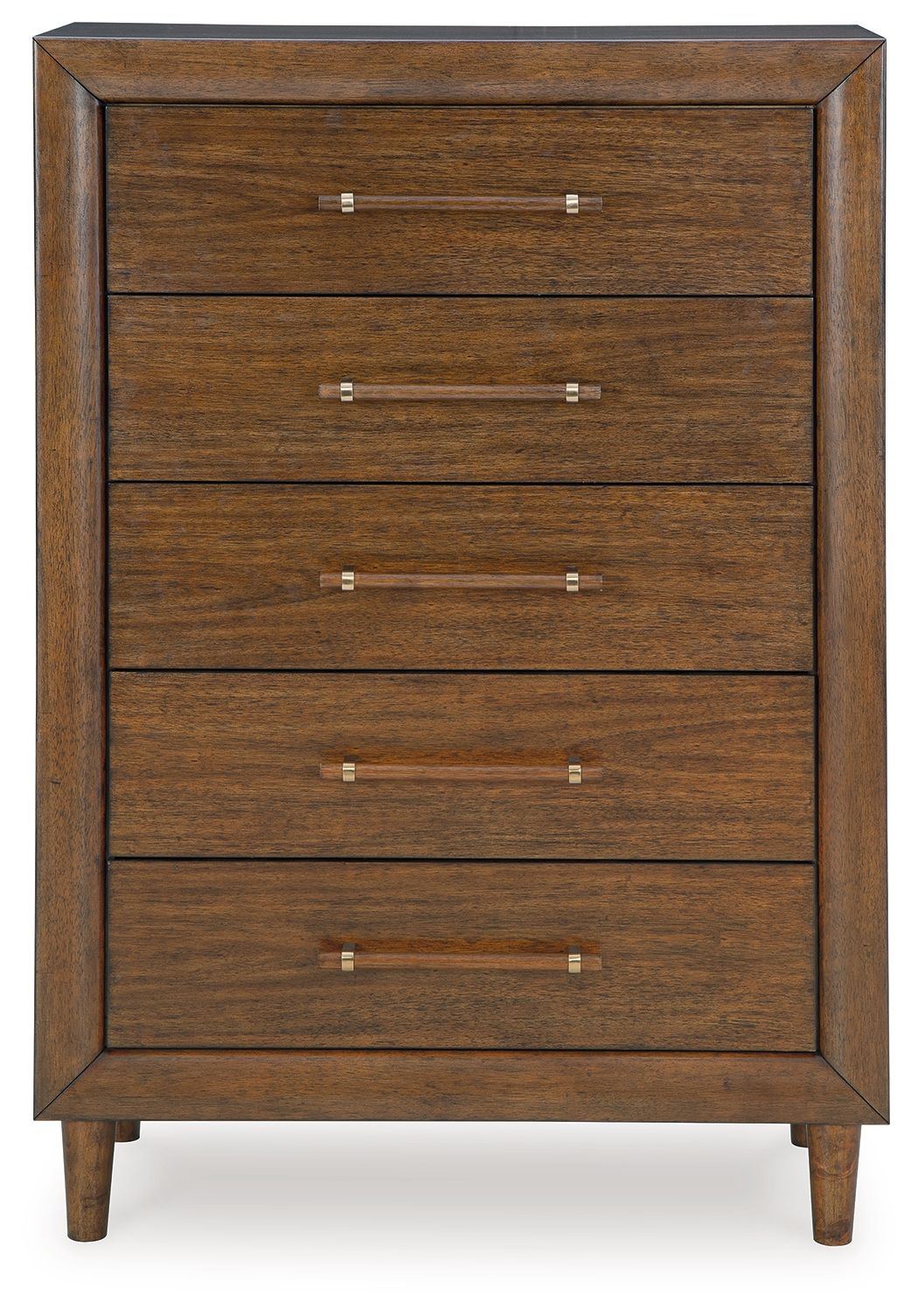 Lyncott - Brown - Five Drawer Chest by Signature Design by Ashley® | Bel Furniture