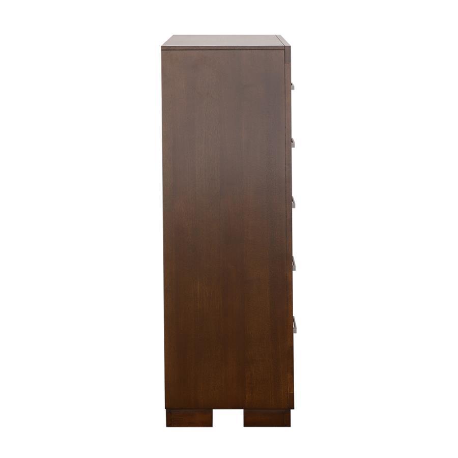 Jessica - 5-Drawer Bedroom Chest by CoasterEssence | Bel Furniture