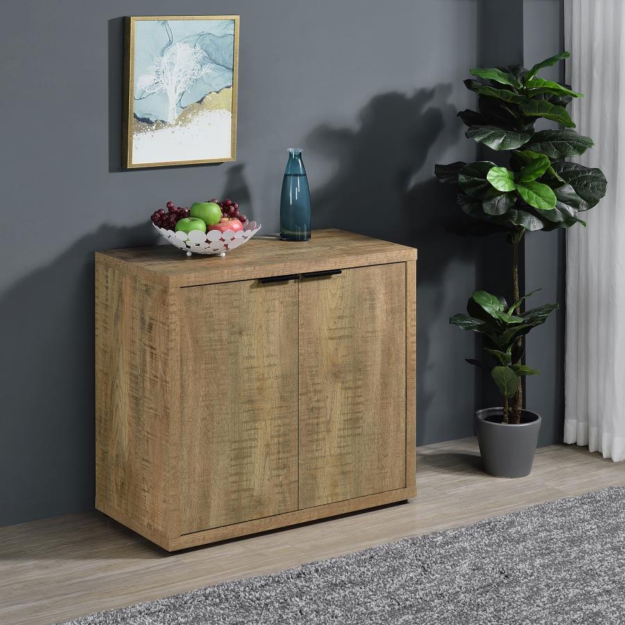 Pepita - 2 Door Engineered Wood Accent Cabinet - Mango Brown by Coaster Fine Furniture | Bel Furniture