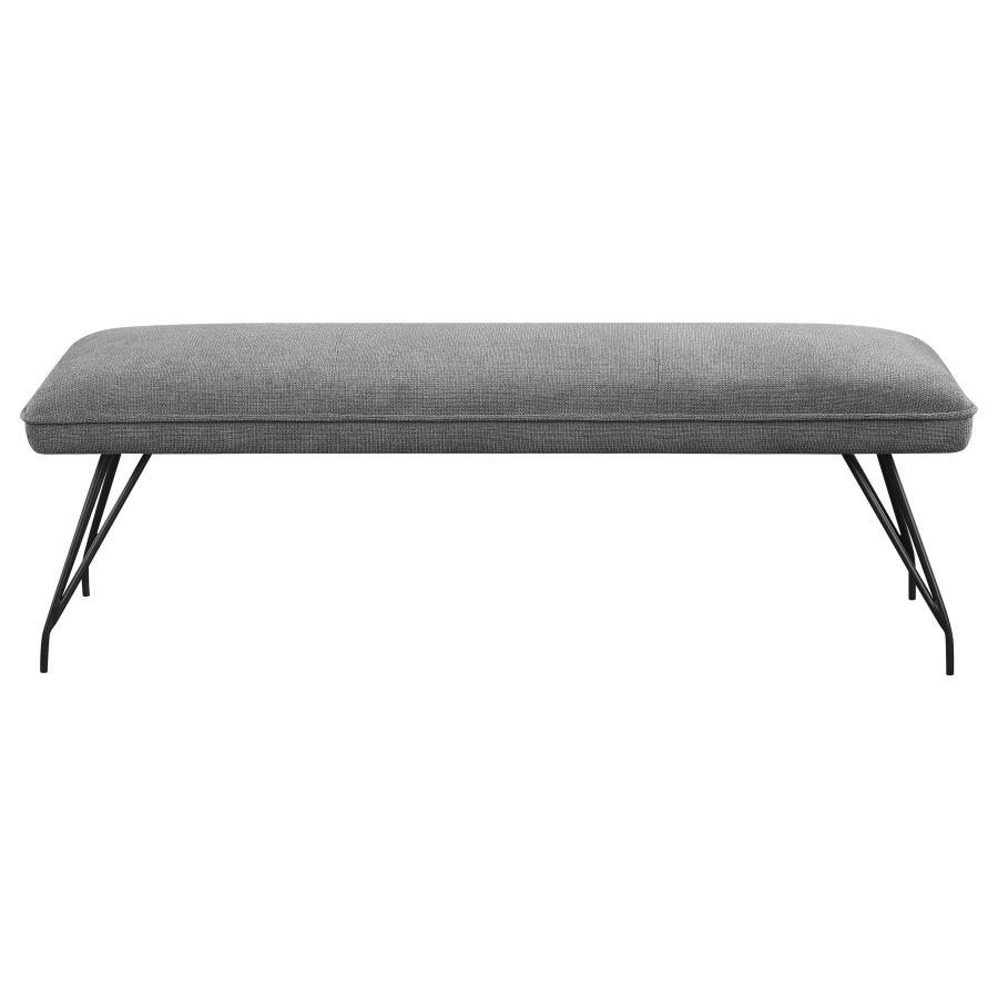 Dodson - Fabric Upholstered Dining Bench by Coaster Fine Furniture | Bel Furniture