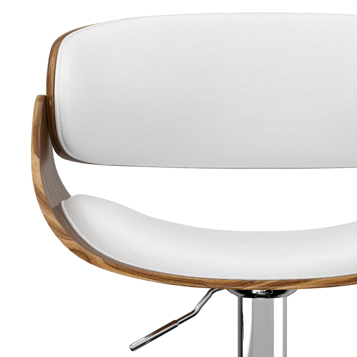 Amery - Mid Century Modern Adjustable Swivel Bar Stool by Simpli-Home | Bel Furniture