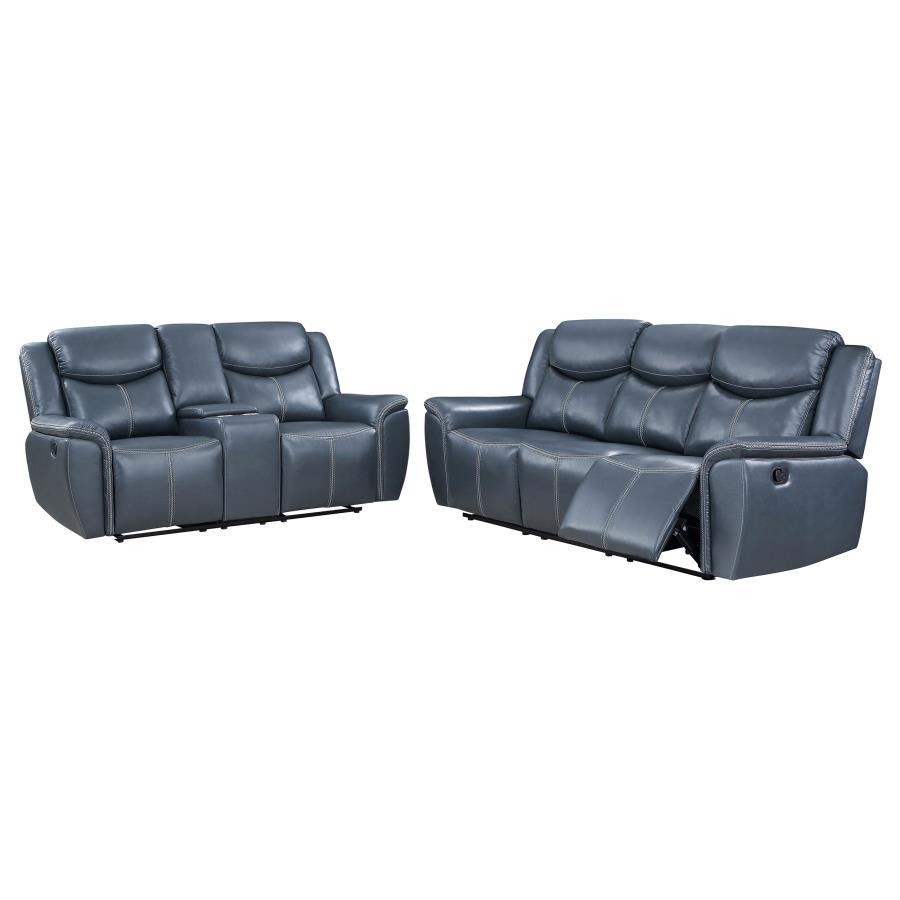 Sloane - Upholstered Reclining Sofa Set by Coaster Fine Furniture | Bel Furniture