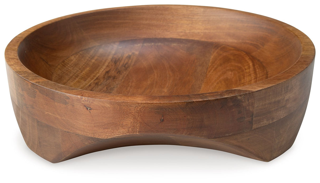 Myrtewood - Natural - Bowl by Signature Design by Ashley® | Bel Furniture