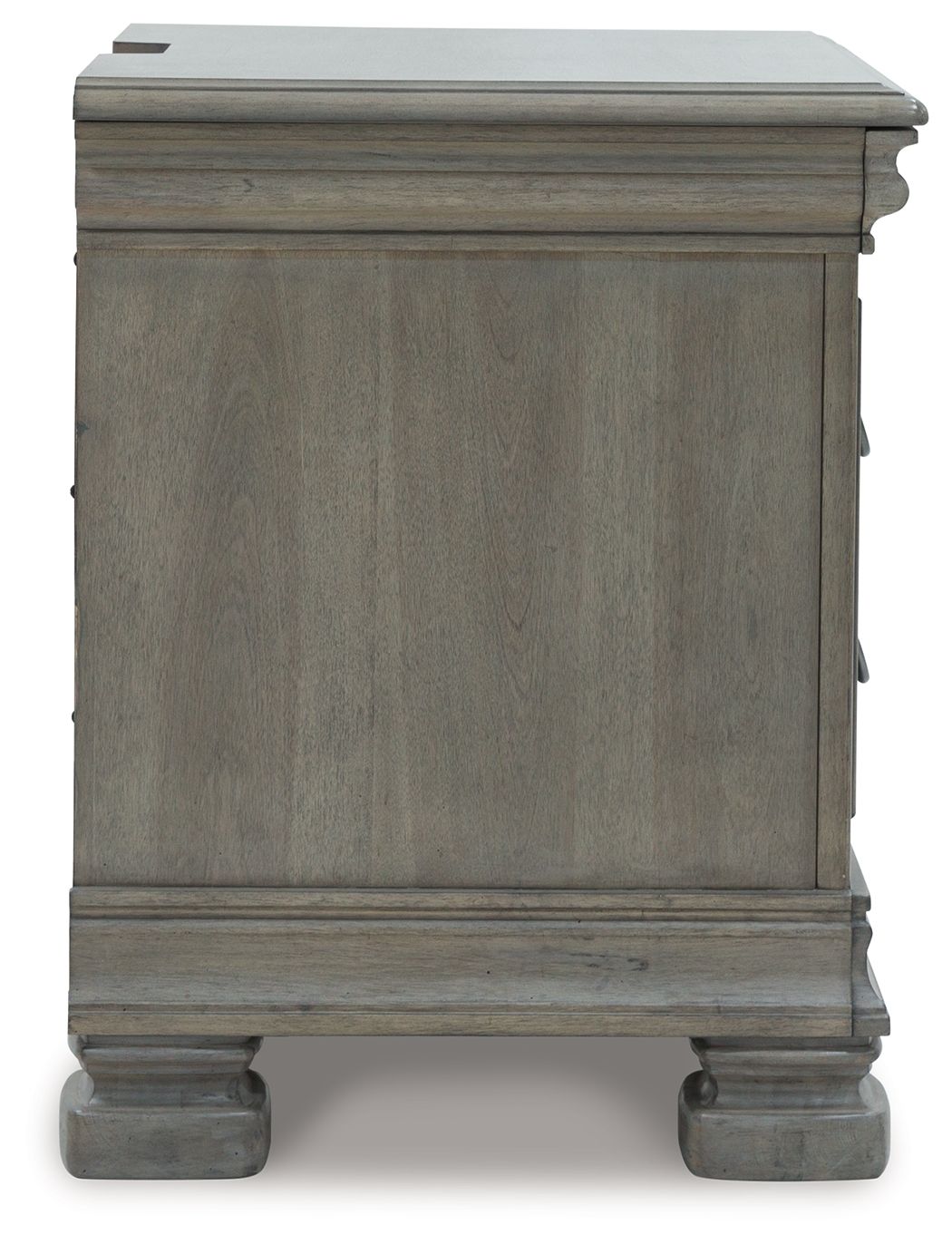 Lexorne - Gray - Three Drawer Night Stand by Signature Design by Ashley® | Bel Furniture