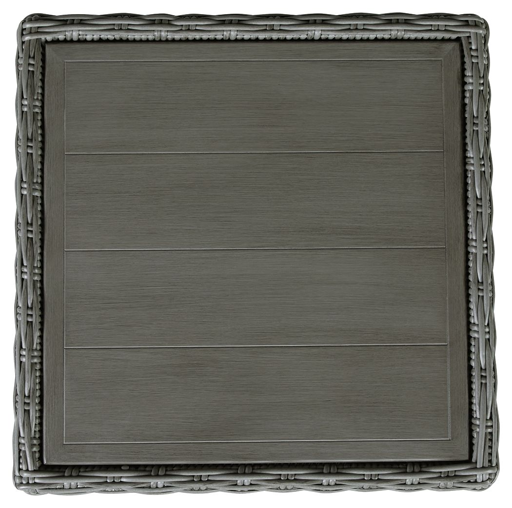 Elite Park - Gray - Square End Table by Signature Design by Ashley® | Bel Furniture