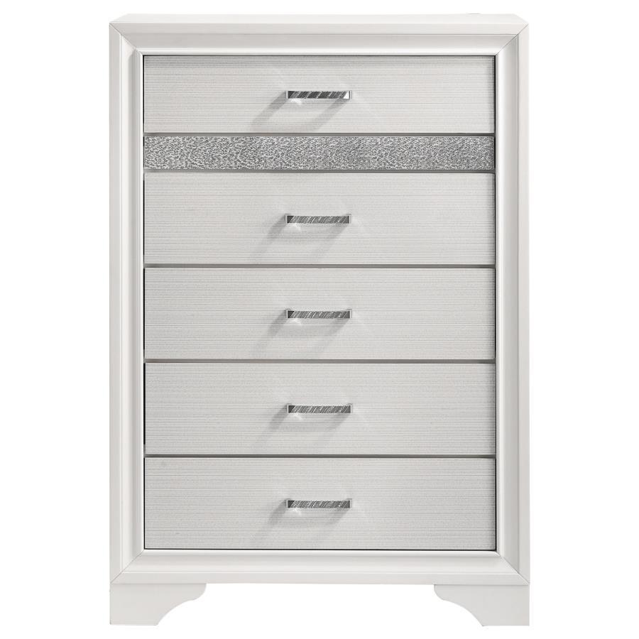 Miranda - 5-Drawer Bedroom Chest by CoasterEveryday | Bel Furniture