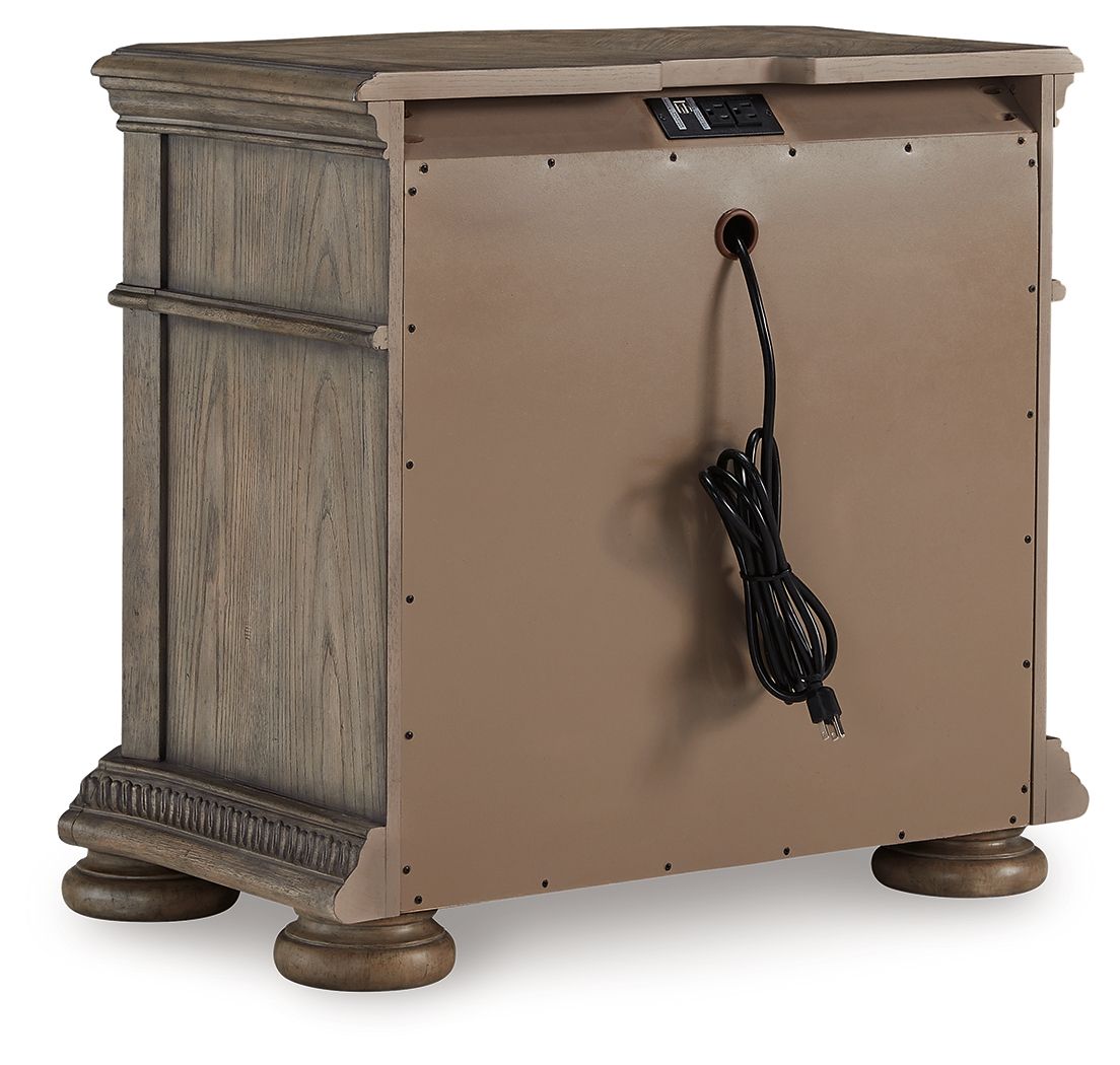 Ardenfield - Light Brown - Three Drawer Night Stand by Signature Design by Ashley® | Bel Furniture