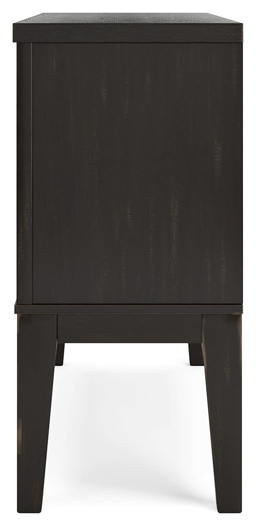Galliden - Black - Dining Room Server by Signature Design by Ashley® | Bel Furniture