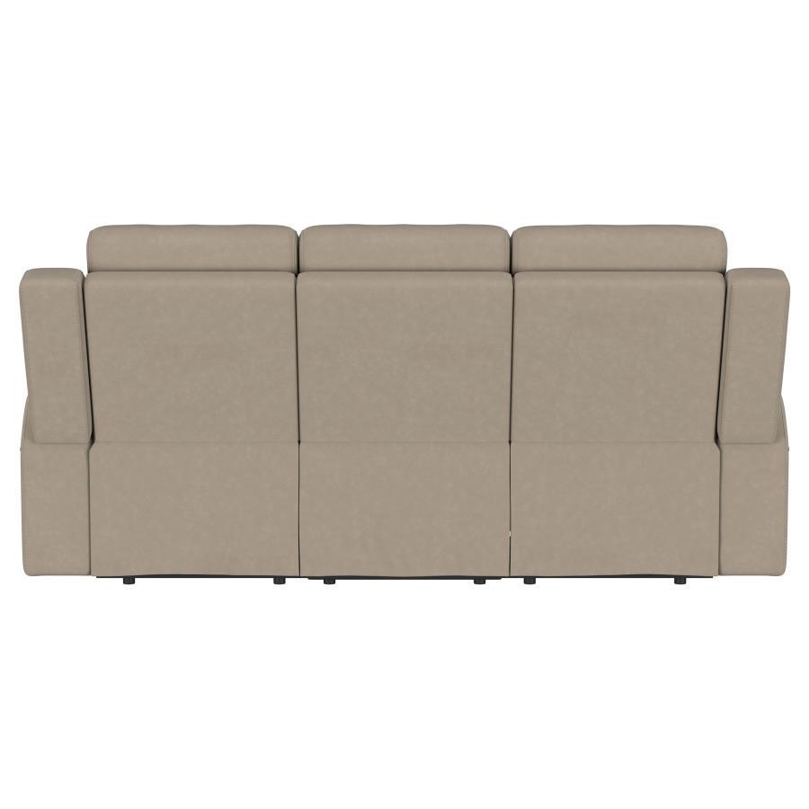 Brentwood - Upholstered Motion Reclining Sofa by Coaster Fine Furniture | Bel Furniture