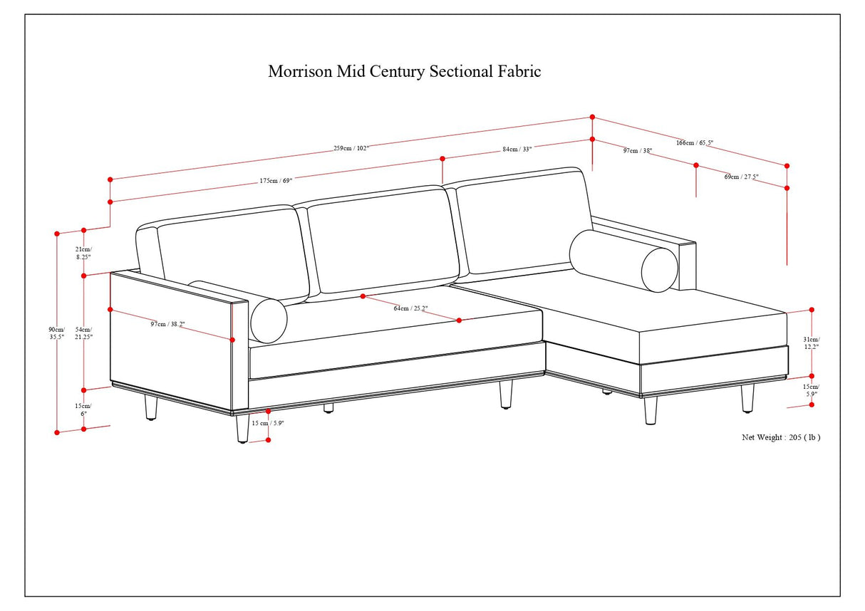 Morrison - Upholstered Sectional Sofa