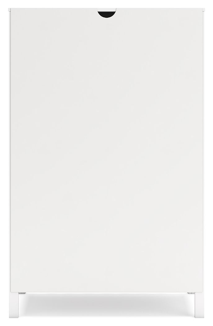 Hallityn - White - Five Drawer Chest by Signature Design by Ashley® | Bel Furniture