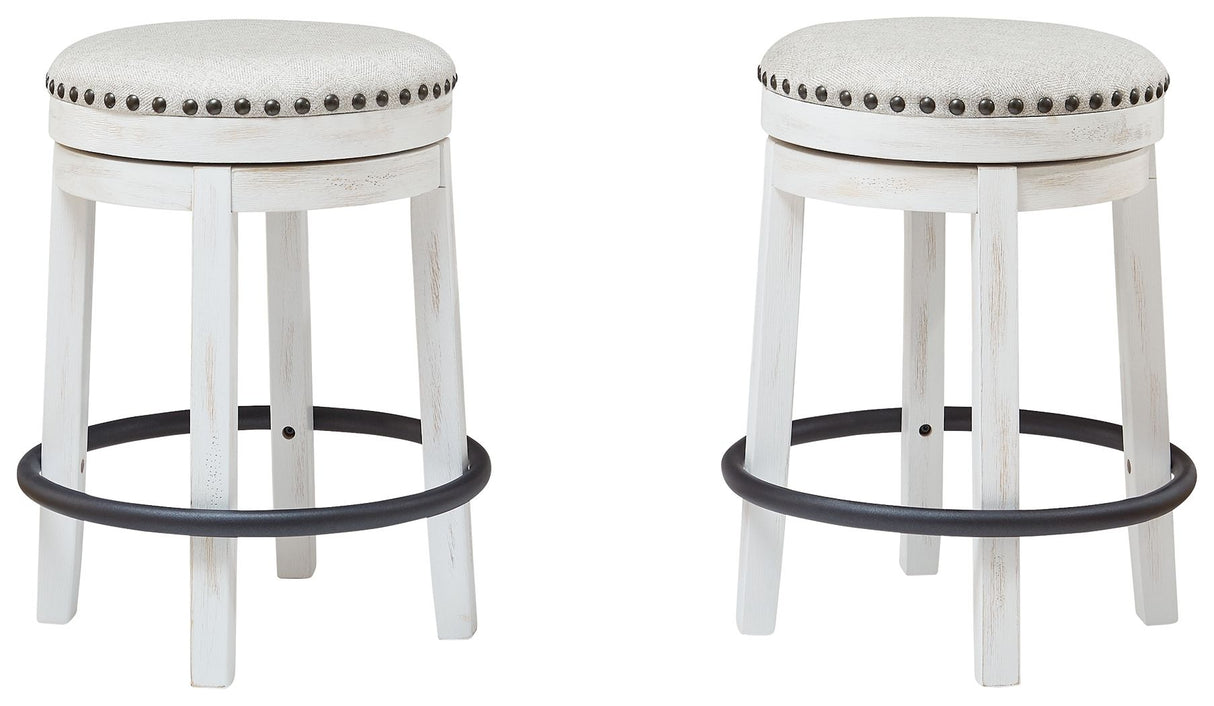 Valebeck - Upholstered Swivel Stool by Signature Design by Ashley® | Bel Furniture