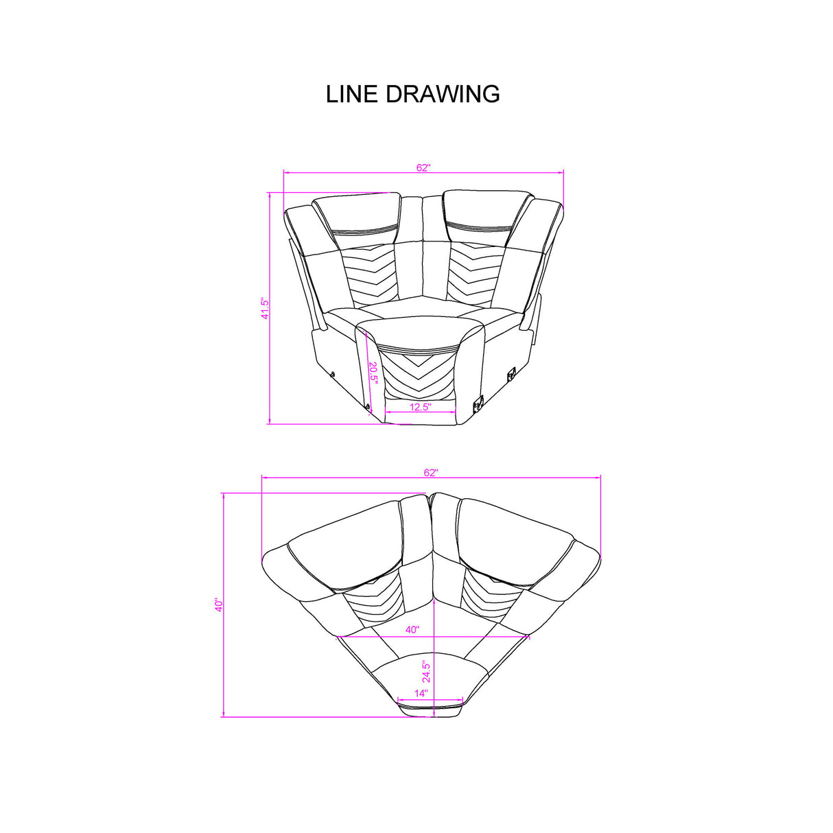 Raize - Sectional - Ash
