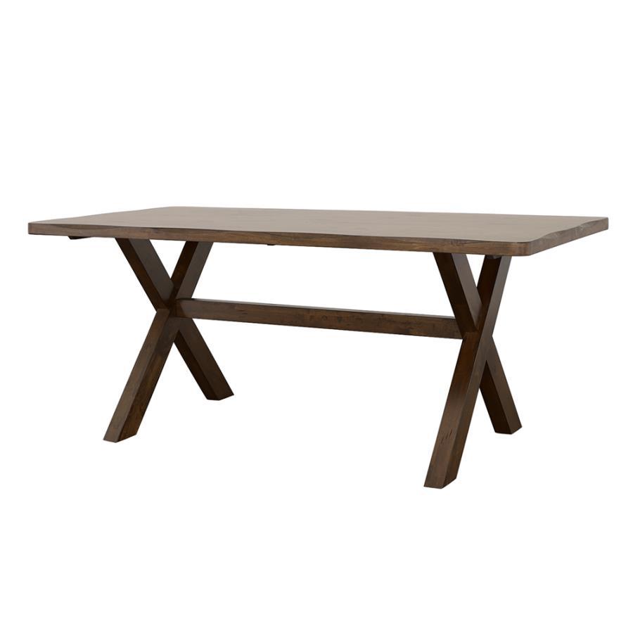 Alston - Rectangular Dining Table - Knotty Nutmeg by CoasterEveryday | Bel Furniture