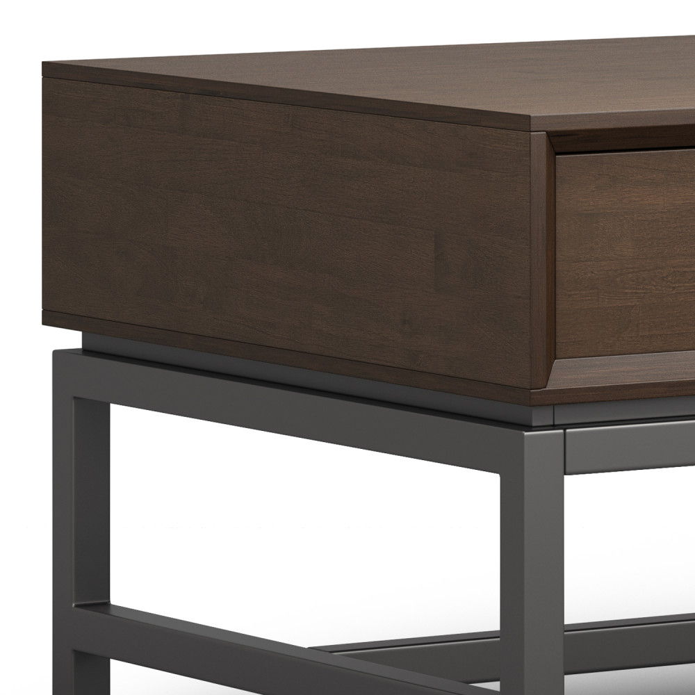 Banting - Lift Top Coffee Table - Walnut Brown by Simpli-Home | Bel Furniture