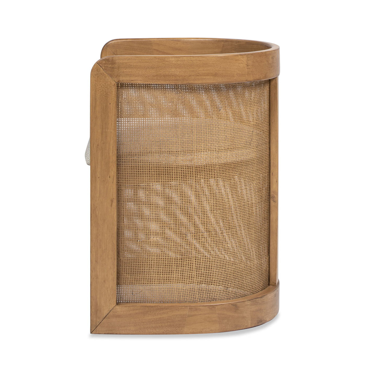 Lilith - Curved Upholstered Dining Chair, Stain Resistant High - White Pepper by Jennifer Taylor Home | Bel Furniture