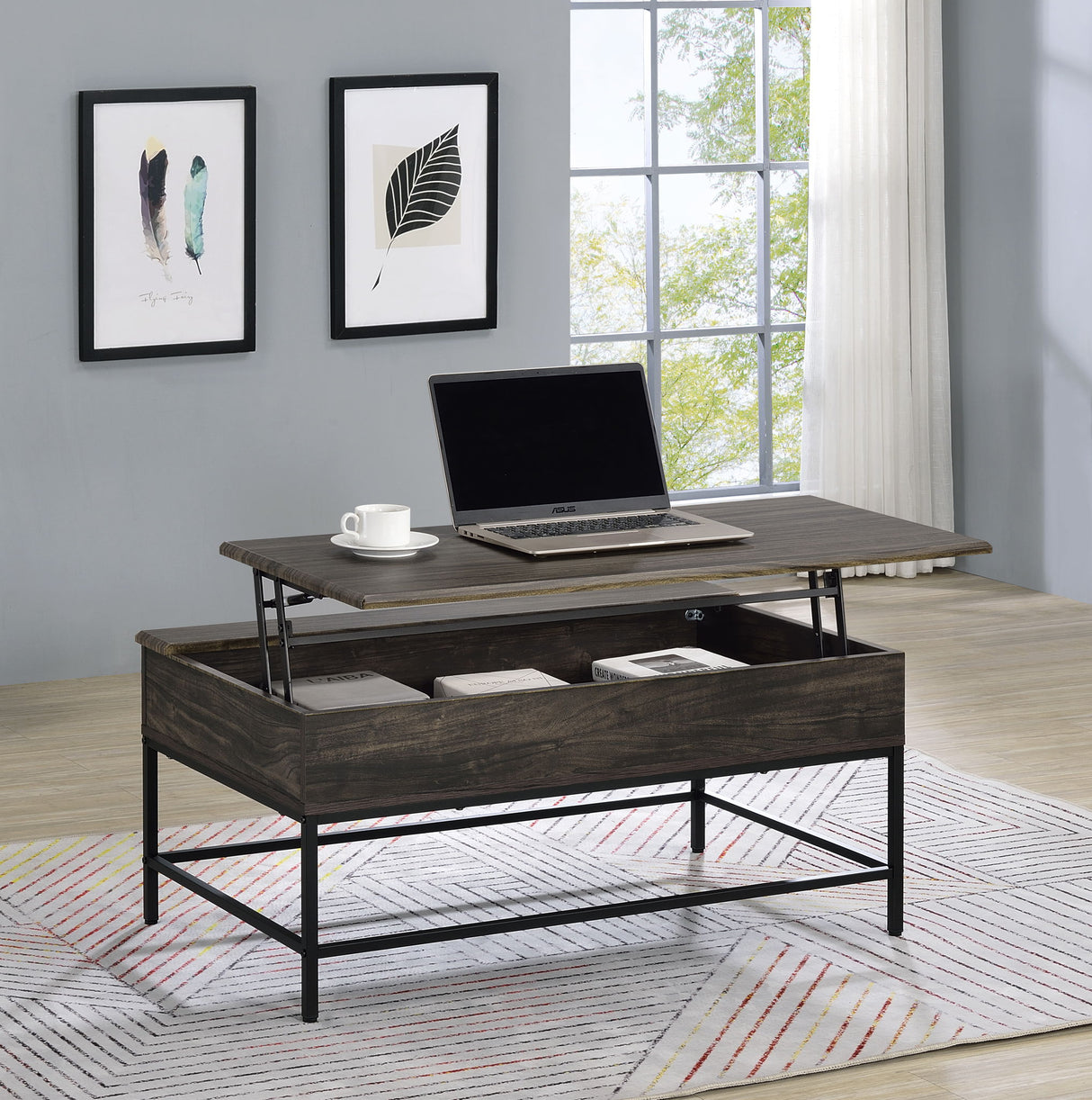 Cliff - Modern Design Table by Lilola Home | Bel Furniture
