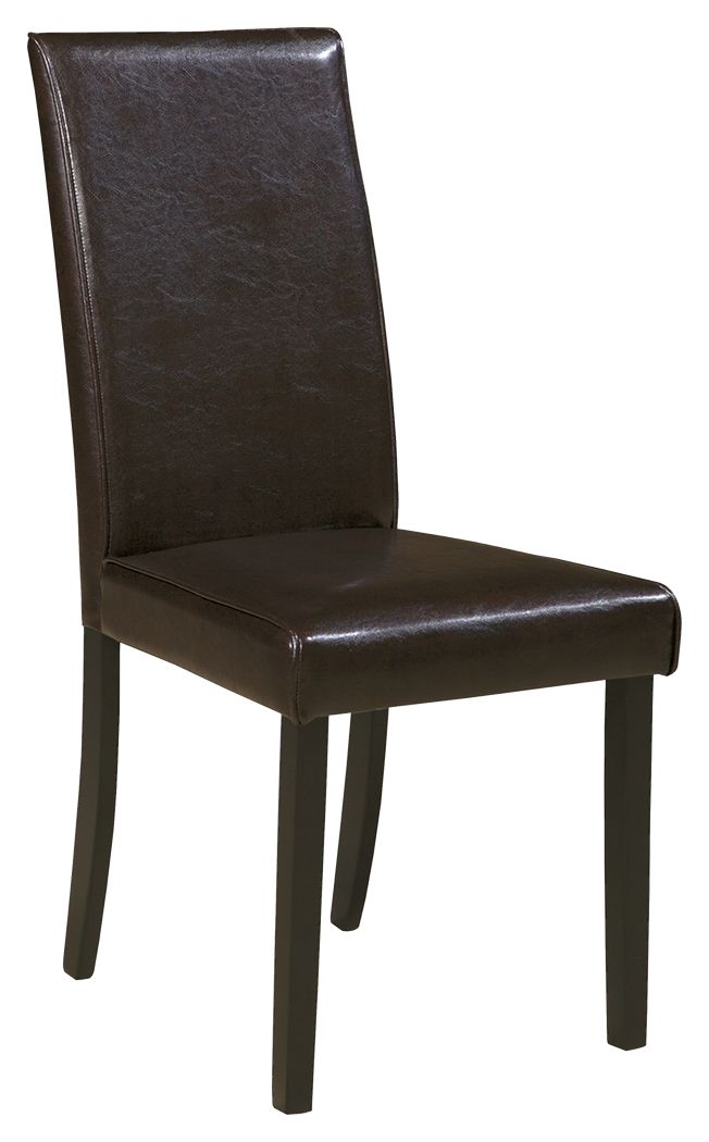 Kimonte - Dining Side Chair Dark Brown by Signature Design by Ashley® | Bel Furniture
