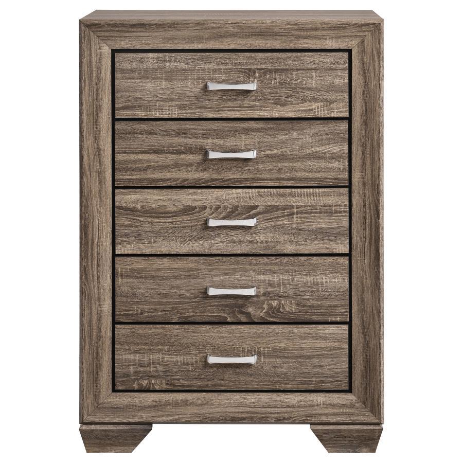 Kauffman - 5-Drawer Bedroom Chest by CoasterEveryday | Bel Furniture