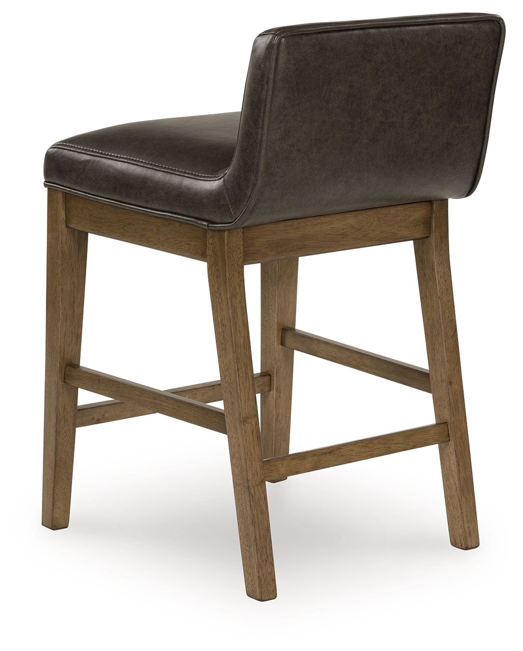 Cabalynn - Two-tone Brown - Upholstered Barstool (Set of 2) by Signature Design by Ashley® | Bel Furniture
