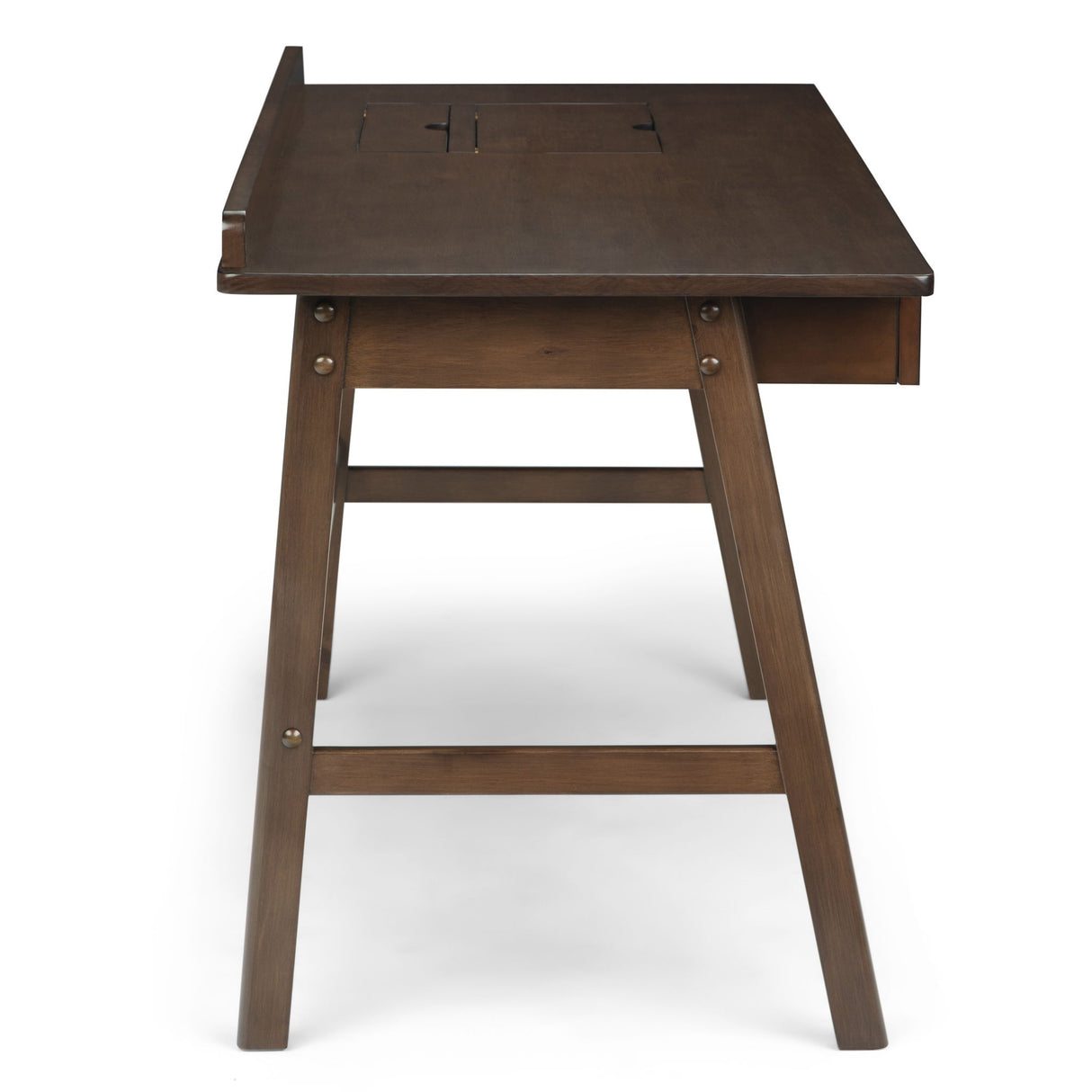 Rylie - Desk - Natural Aged Brown by Simpli-Home | Bel Furniture