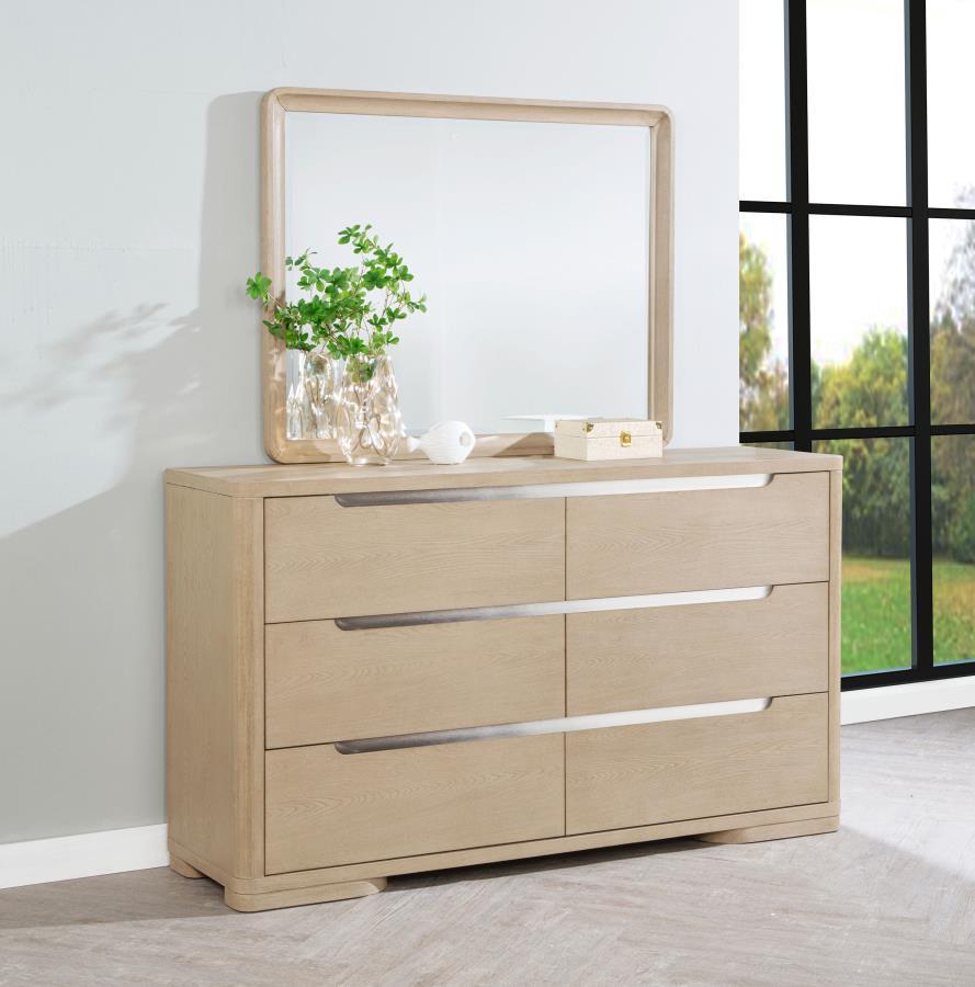 Ladera - 6-Drawer Bedroom Dresser by Coaster Fine Furniture | Bel Furniture