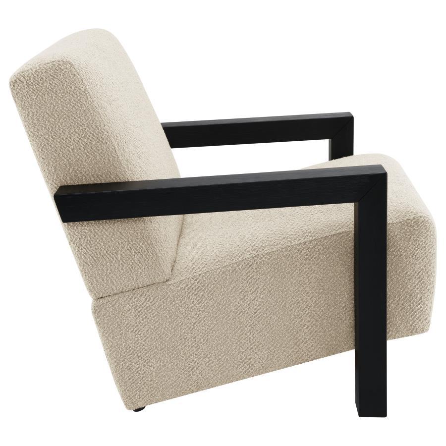 Fitzroy - Boucle Upholstered Accent Arm Chair by Coaster Fine Furniture | Bel Furniture