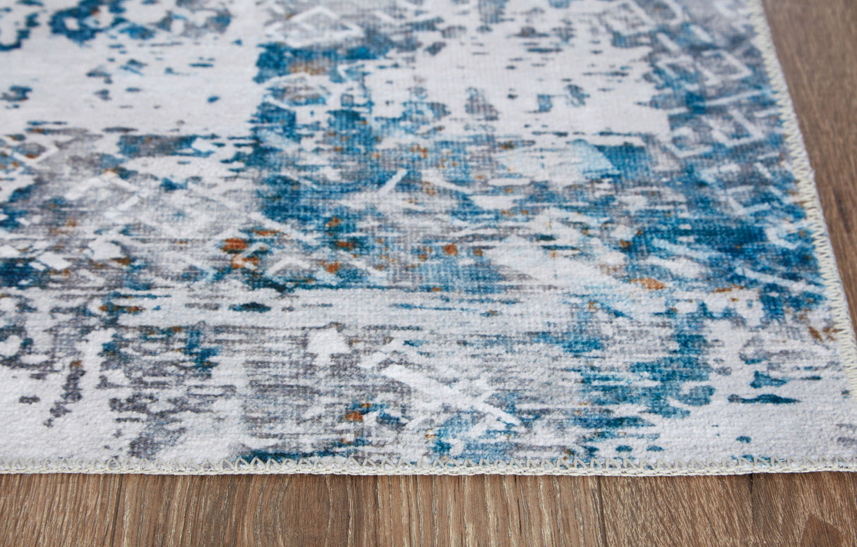 Garyard - 5' x 7' Rug - Blue Multi