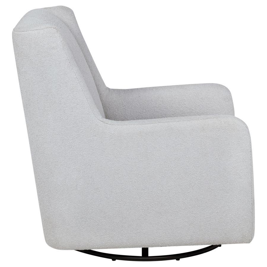 Serra - Boucle Upholstered Swivel Glider Recliner by Coaster Fine Furniture | Bel Furniture