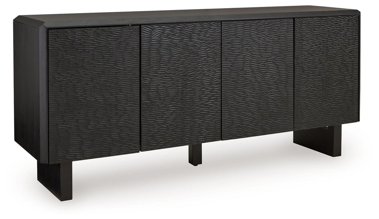Farrelmore - Black - Accent Cabinet by Signature Design by Ashley® | Bel Furniture