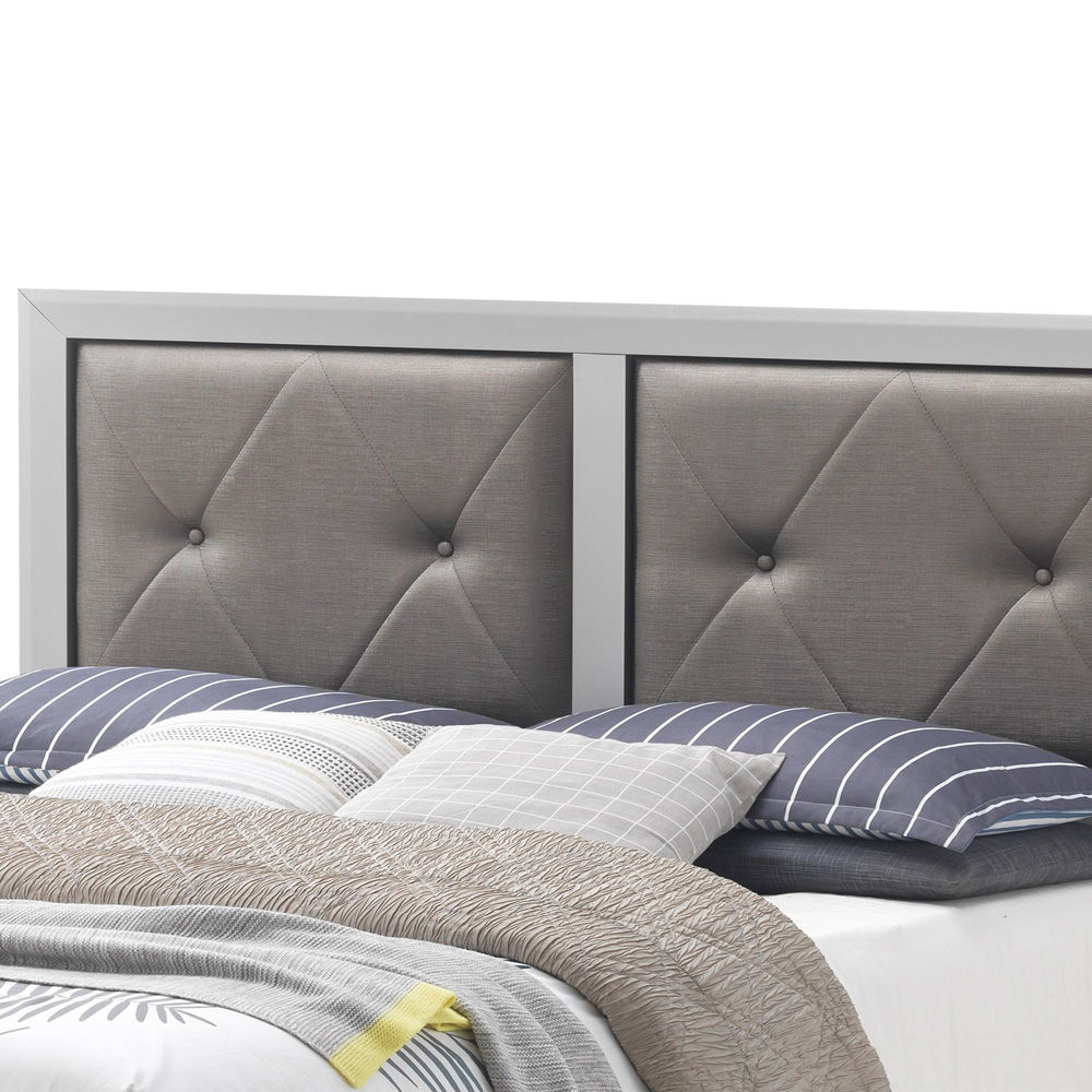 Padded Headboard Bed