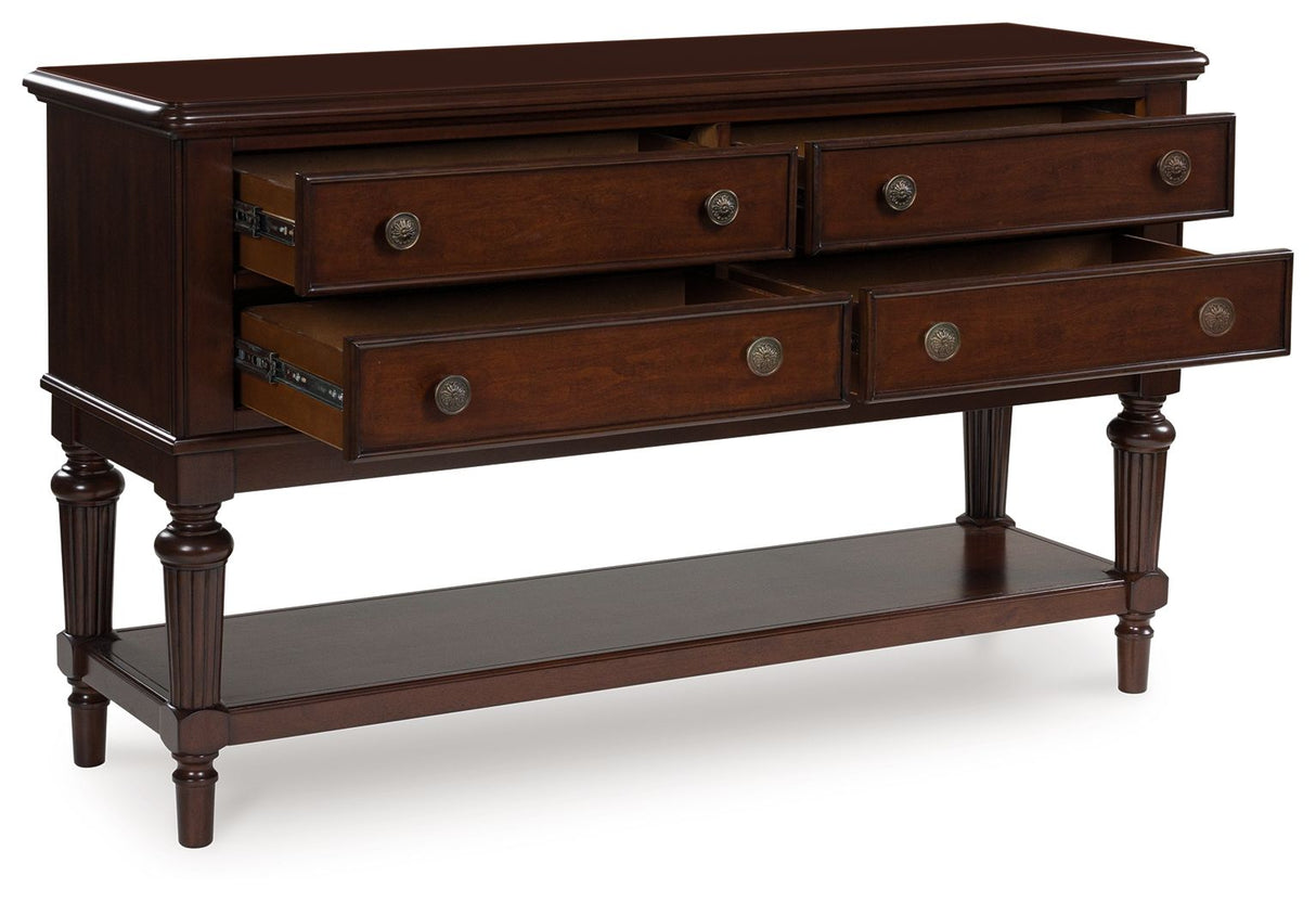 Lavinton - Brown - Dining Room Server by Signature Design by Ashley® | Bel Furniture