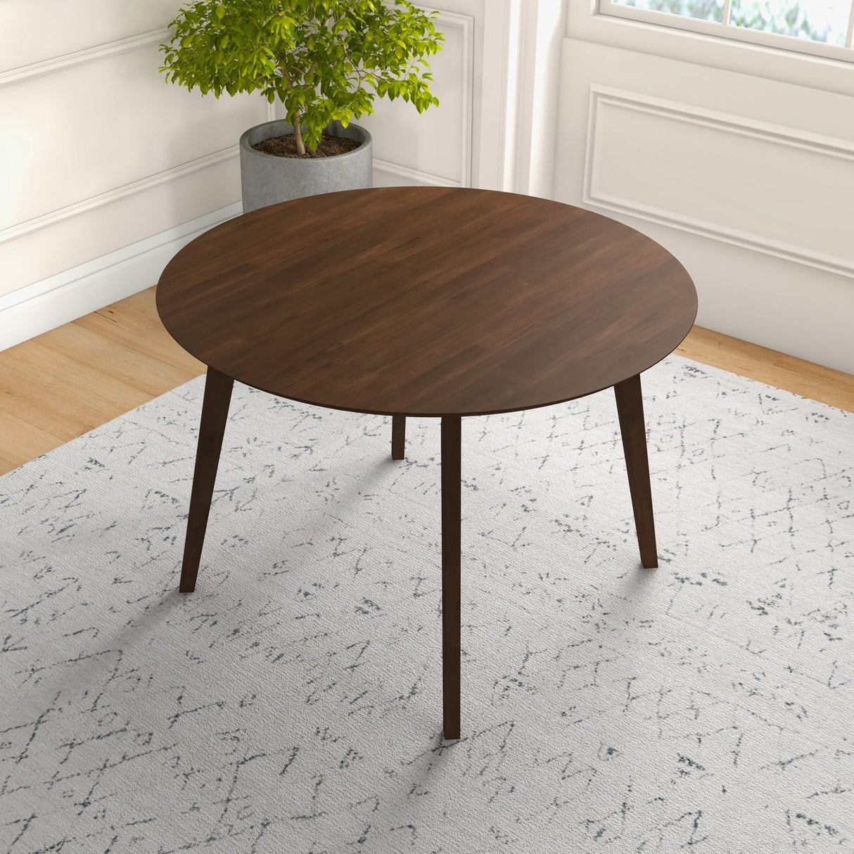 Lara - Dining Table (Walnut) - Brown by Ashcroft Furniture | Bel Furniture