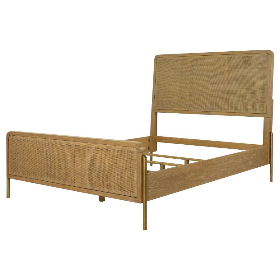 Arini - Rattan Panel Bed by CoasterElevations | Bel Furniture