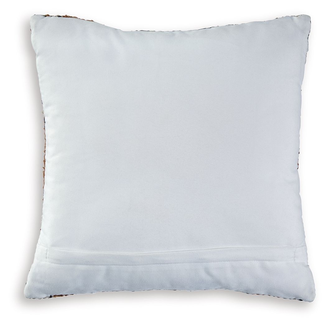 Kierenworth - Pillow (Set of 4) - Sienna / Ivory / Black