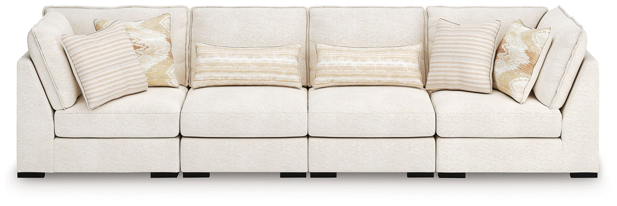 Donelson Creek - Sectional White 4 Pc. Sectional by Benchcraft® | Bel Furniture