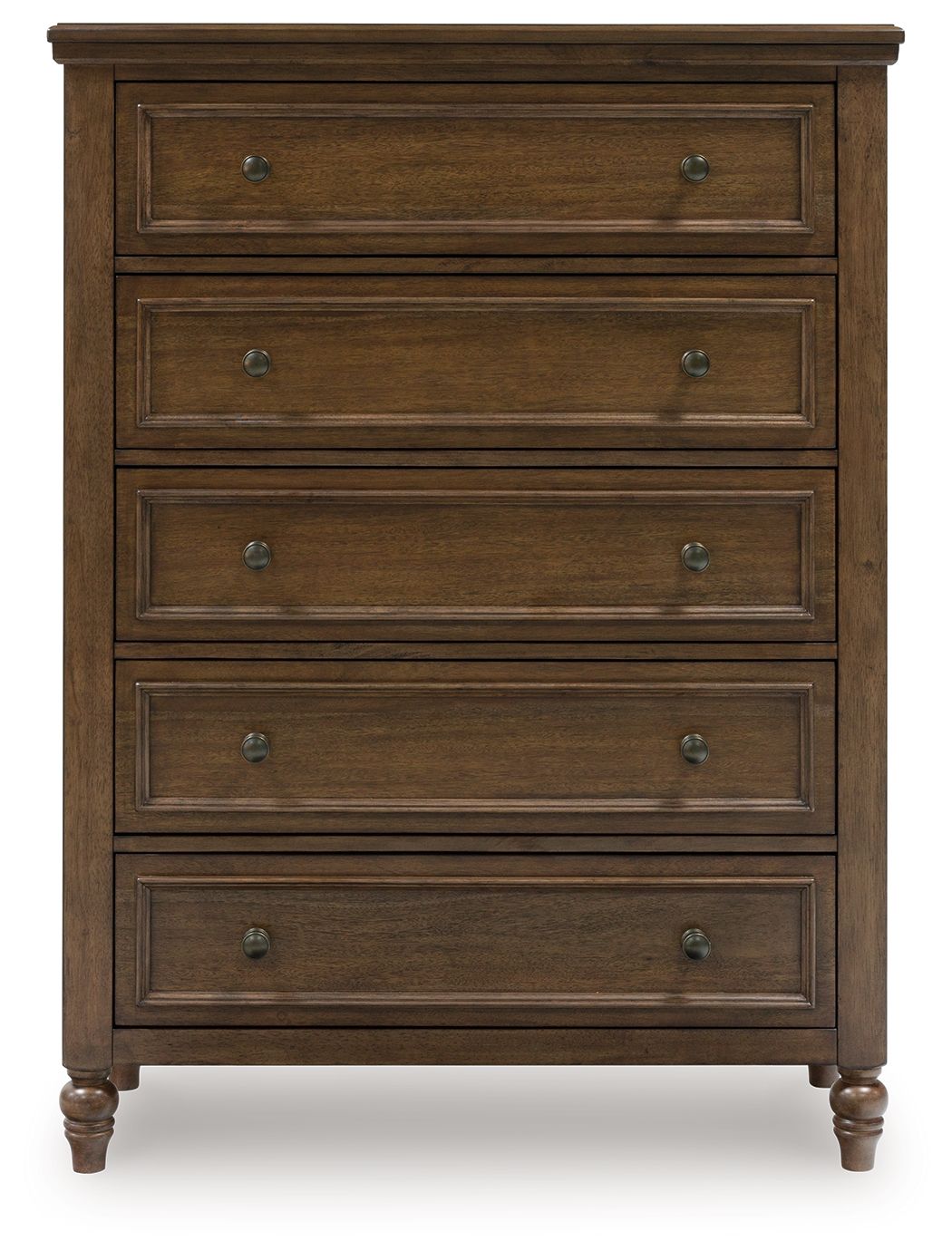Sturlayne - Brown - Five Drawer Chest by Benchcraft® | Bel Furniture