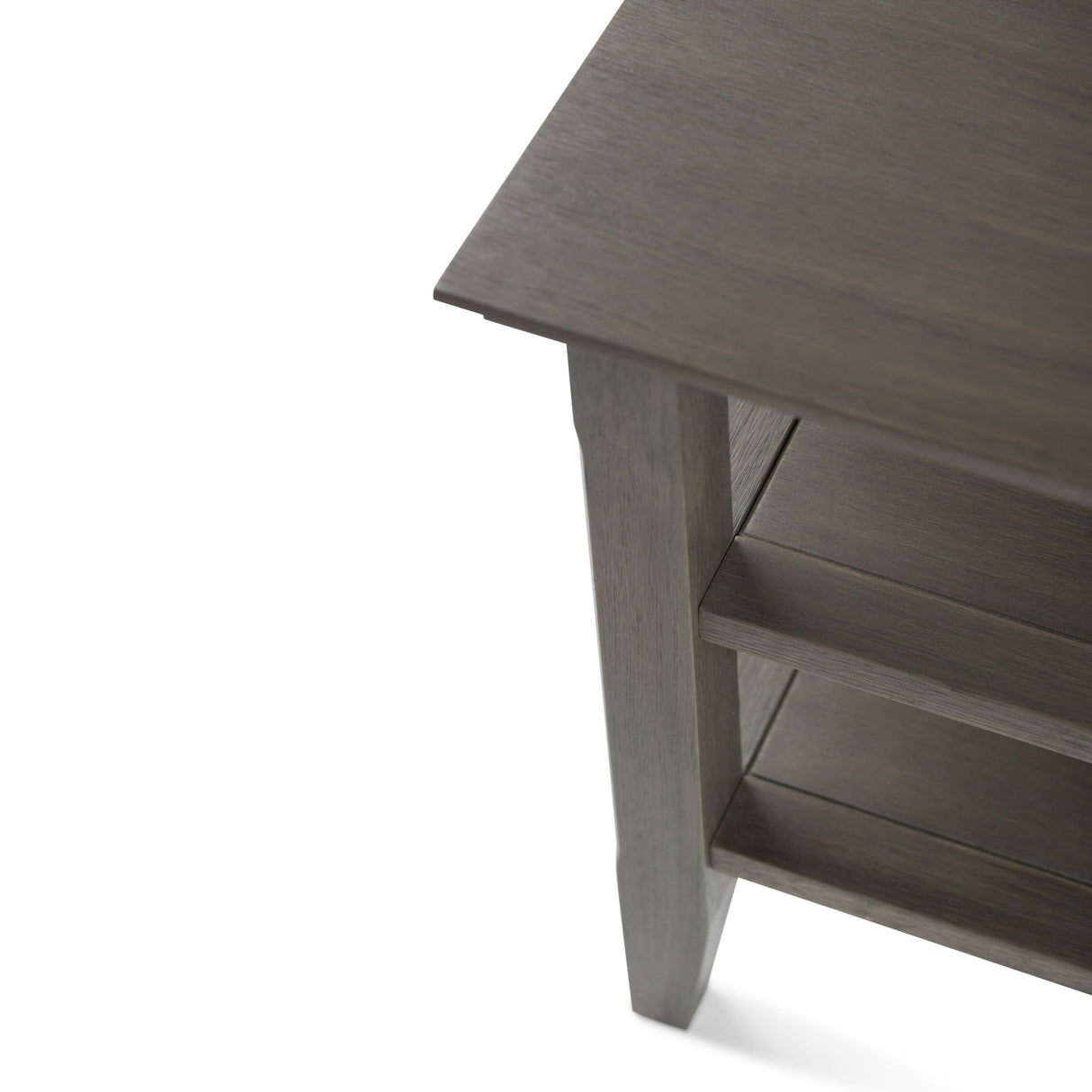 Acadian - Handcrafted End Table by Simpli-Home | Bel Furniture