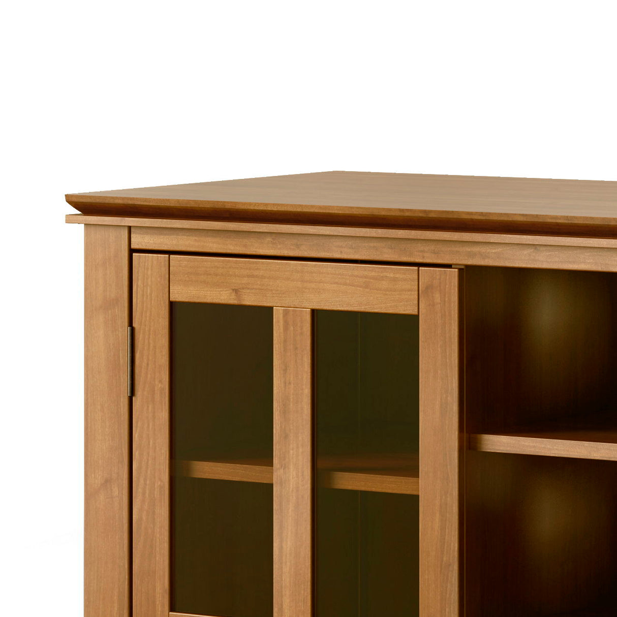 Artisan - Handcrafted, Tall TV Media Stand by Simpli-Home | Bel Furniture