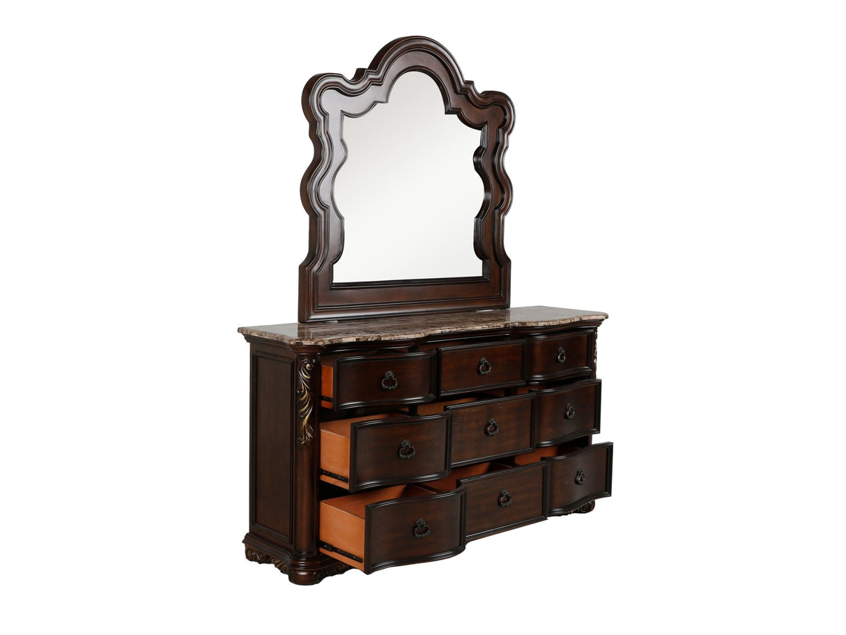 6 Piece Bedroom Set by Mollai Collections | Bel Furniture