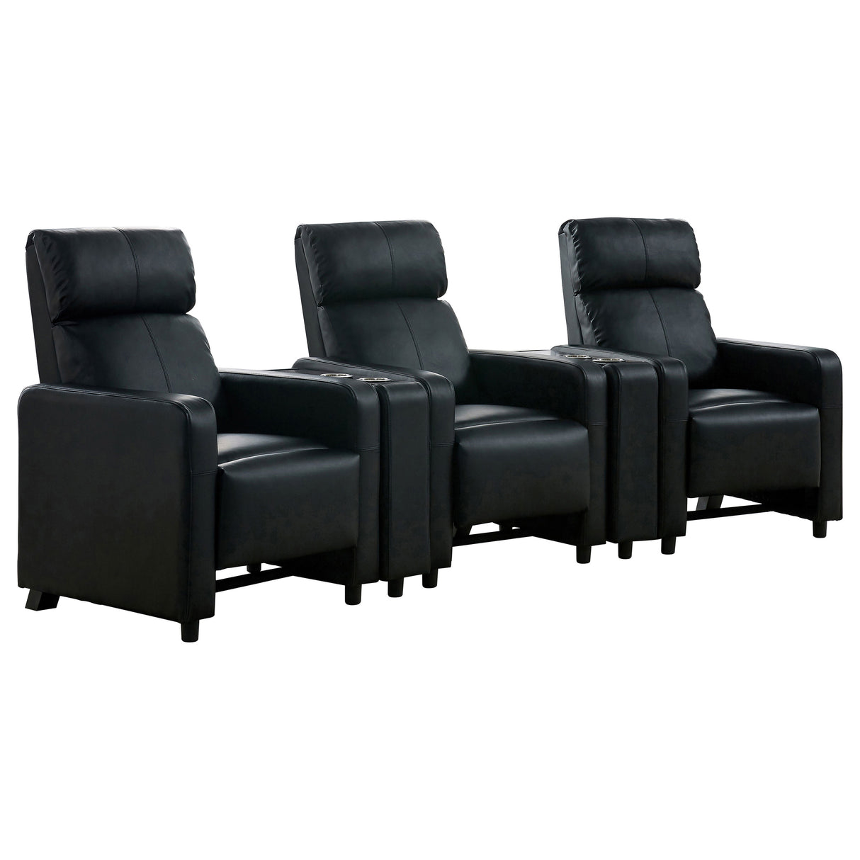 Toohey - Upholstered Tufted Recliner Living Room Set