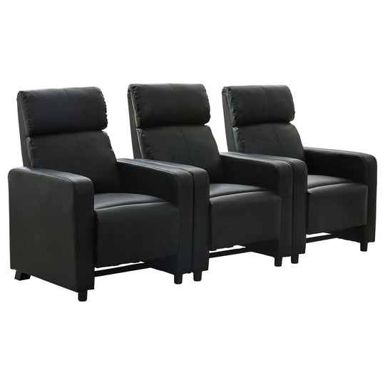 Toohey - Upholstered Tufted Recliner Living Room Set