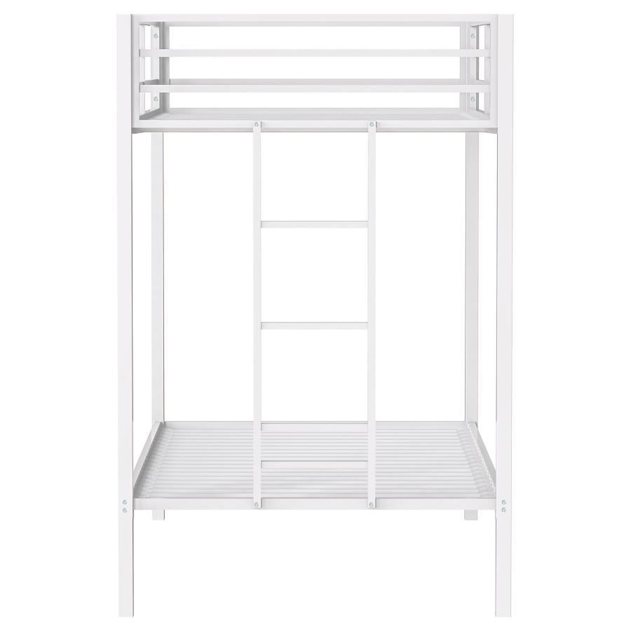 Alevera - Metal Bunk Bed With Ladder